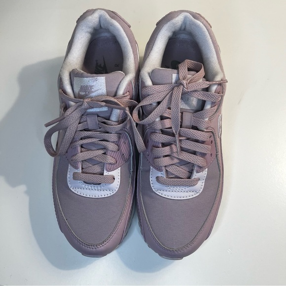 Women Nike Air Max 90 Plum Fog Venice Purple Pink Summit White DC9445-500 SZ 8 - Picture 4 of 6